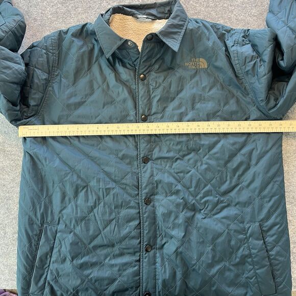 The North Face Fort Point Insulated Quilted Jacket Blue Size XL - Picture 4 of 10